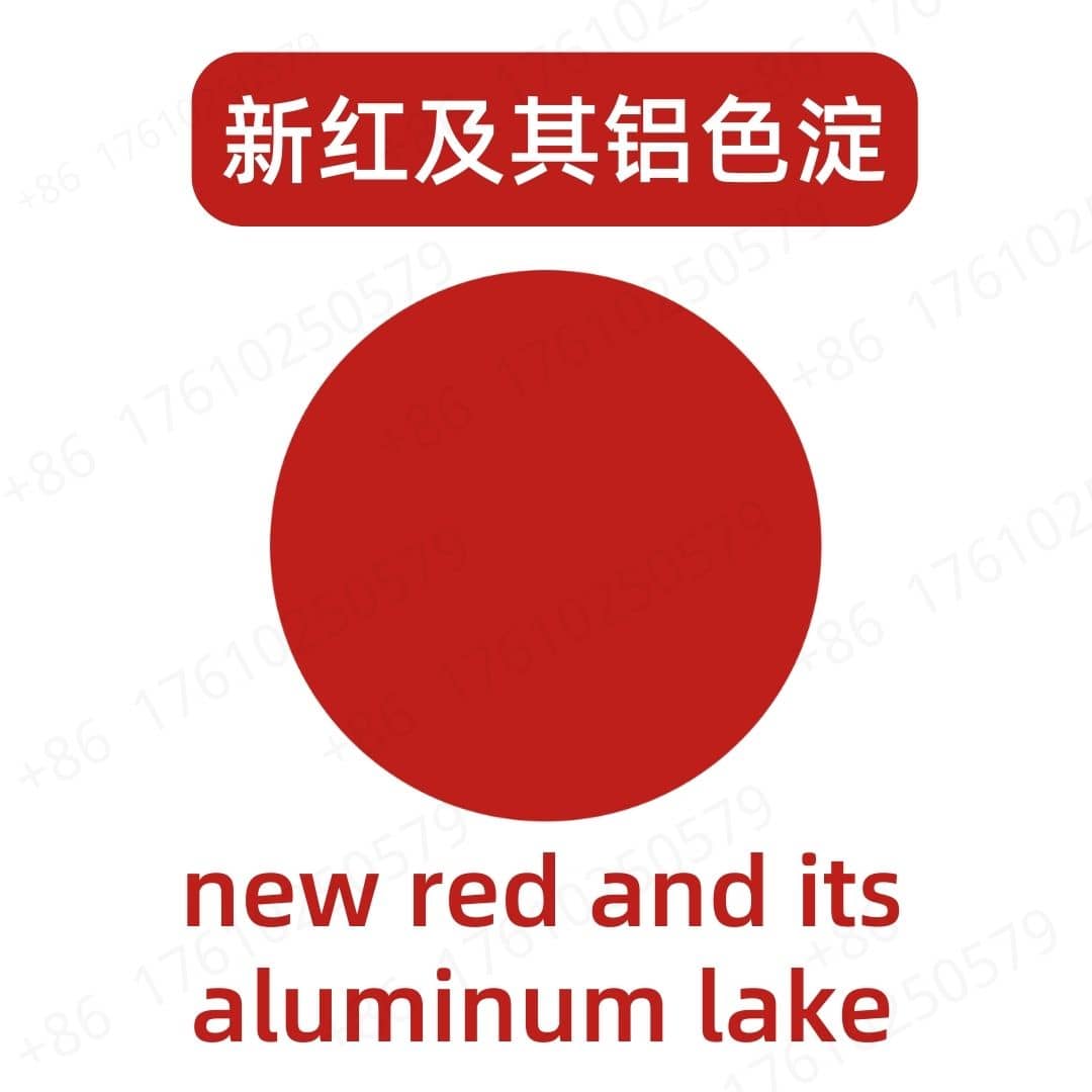 New Red and its Aluminum Lake Pigment