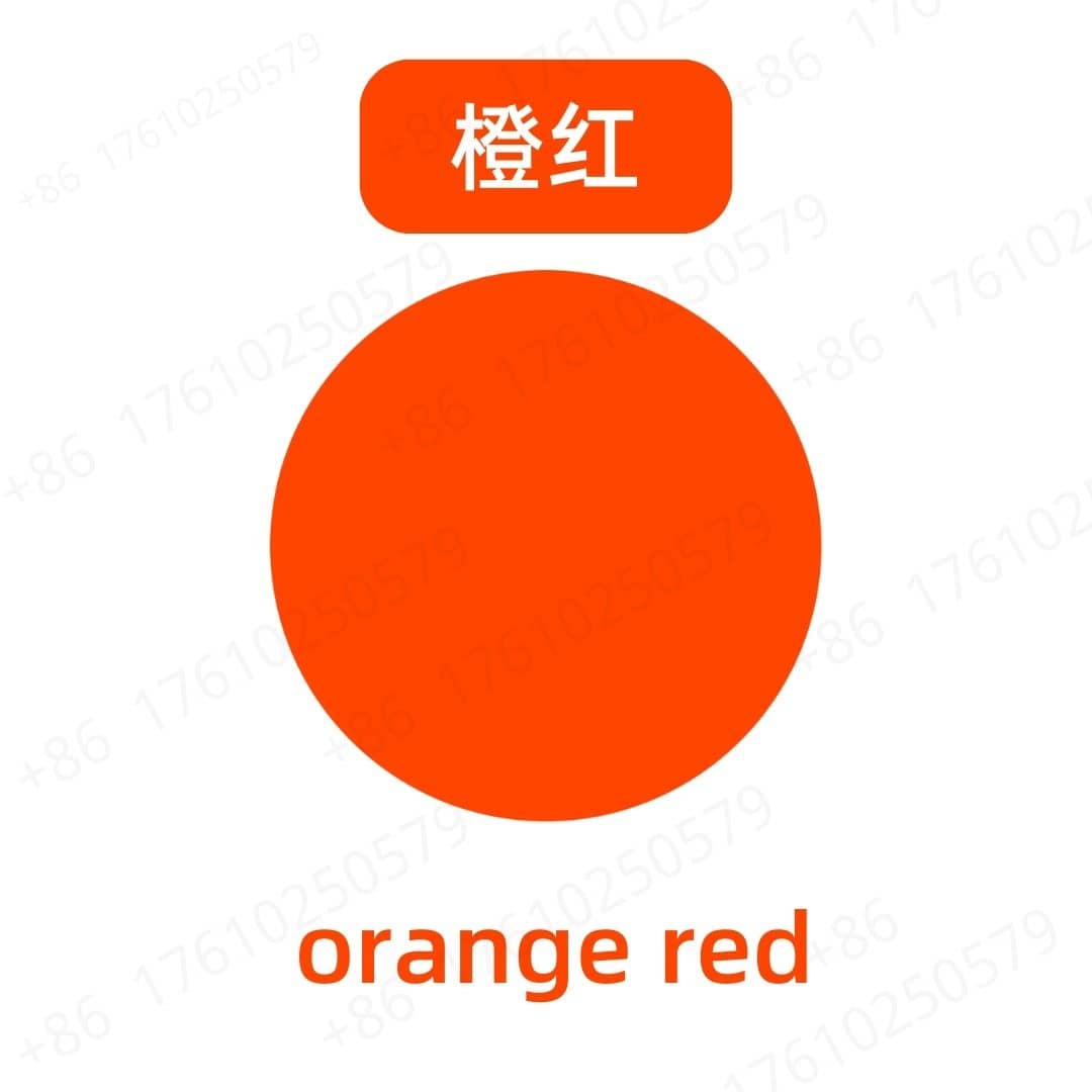 Orange Red Pigment