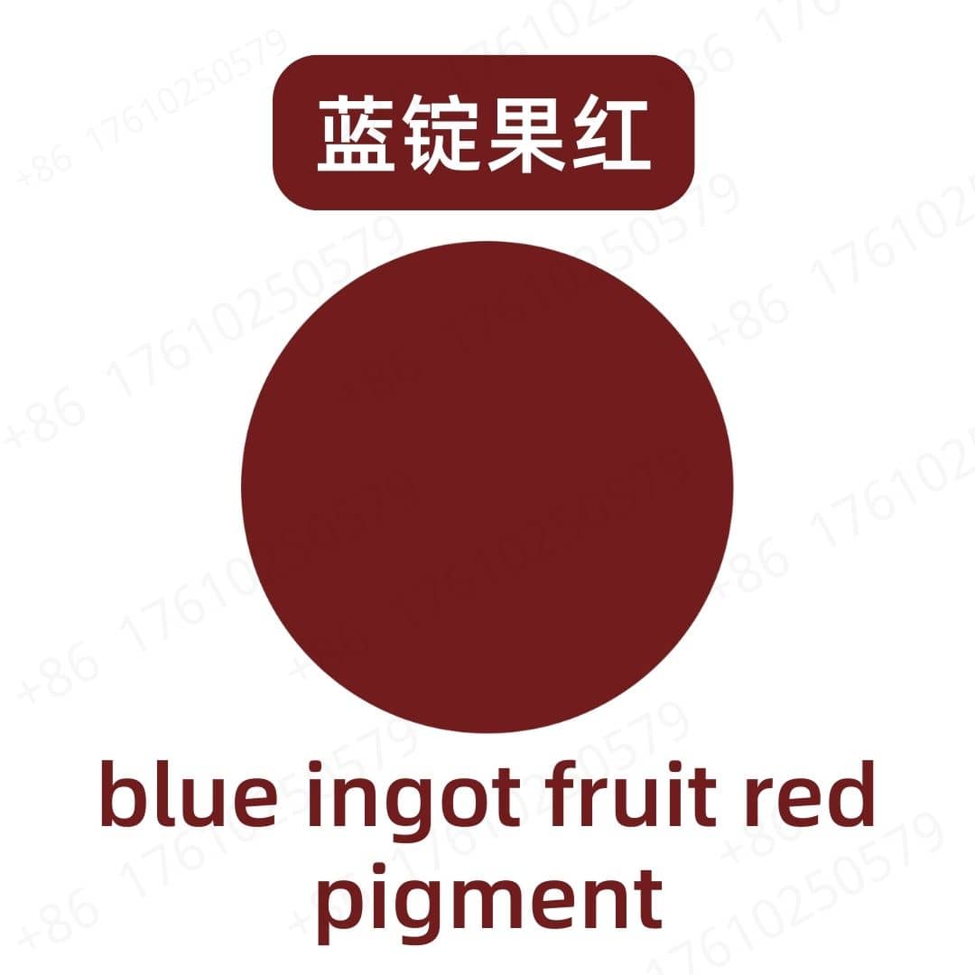 Blue Ingot Fruit Red Pigment