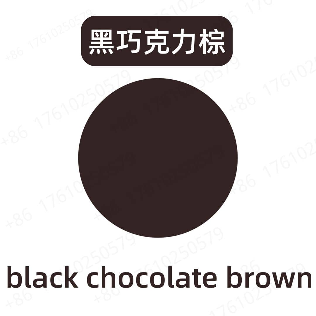 Black Chocolate Brown Pigment
